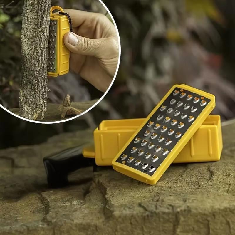Fire Starting Kit - Lupa zewnętrzna, rozpalacz ognia, narzędzie survivalowe,