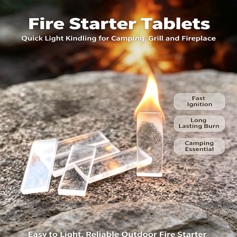 Fire Starting Kit - 100 sztuk wodoodpornych kostek do rozpalania