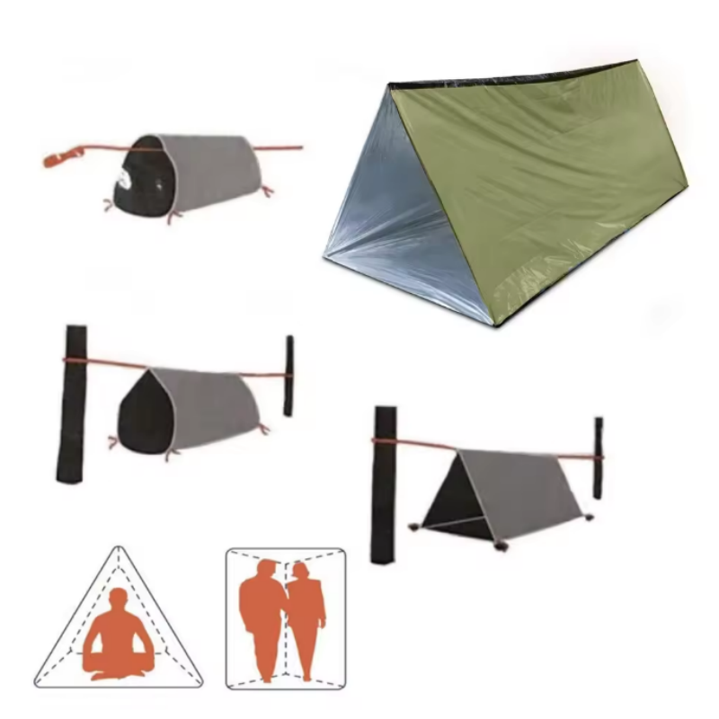 Namiot awaryjny dla 2 osób, wi – Emergency Mylar Tent recenzja i cena