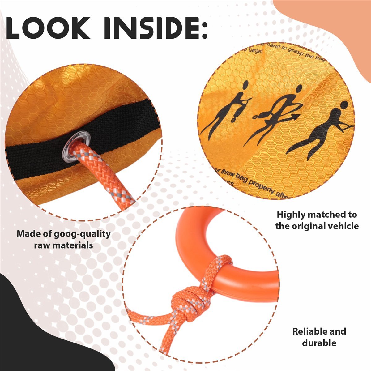 Happy New- Odblaskowa lina rat – Rescue Rope Throw recenzja i cena