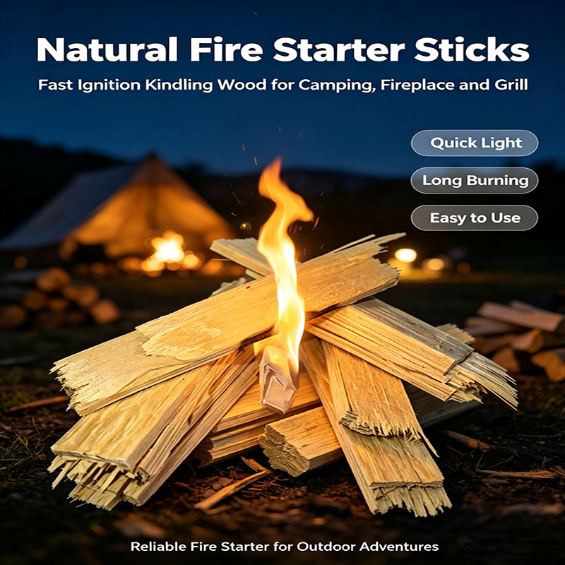 100 sztuk wodoodpornych kostek – Fire Starting Kit recenzja i cena