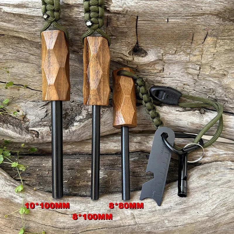 Nowy zapalnik ognia na kamień  – Magnesium Fire Starter recenzja i cena