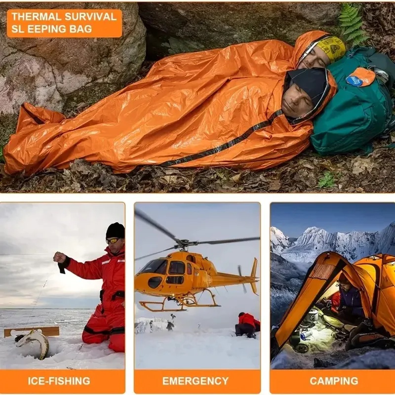 Awaryjny śpiwór ultra-wodoodpo – Emergency Mylar Tent recenzja i cena