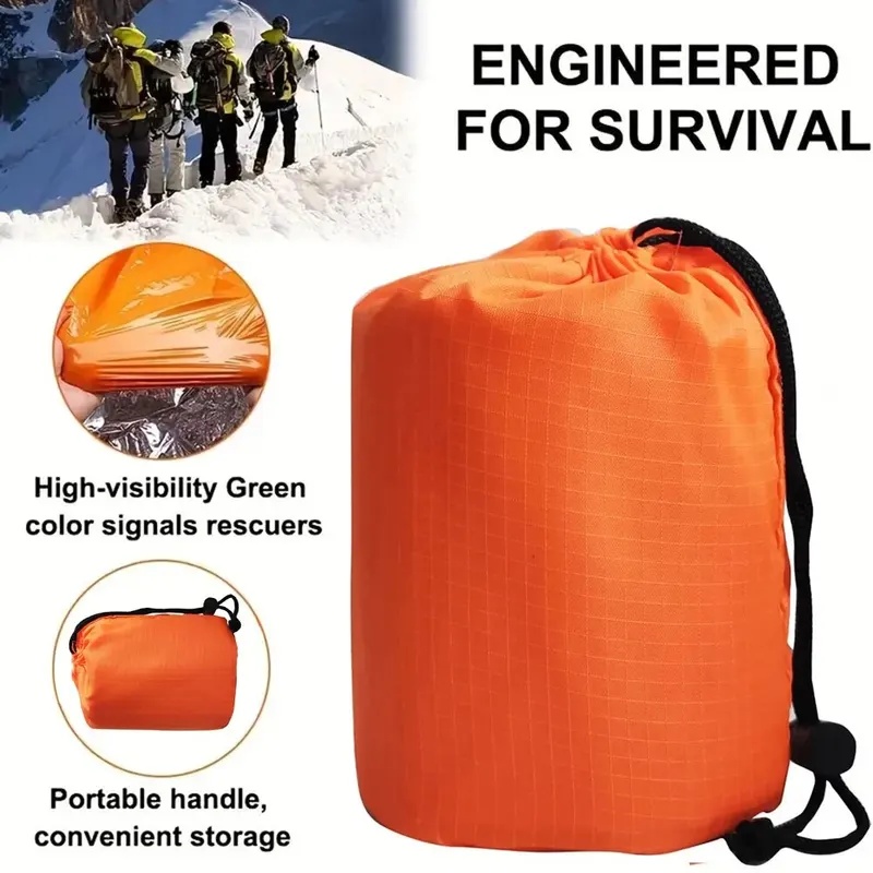 Awaryjny śpiwór ultra-wodoodpo – Emergency Mylar Tent recenzja i cena
