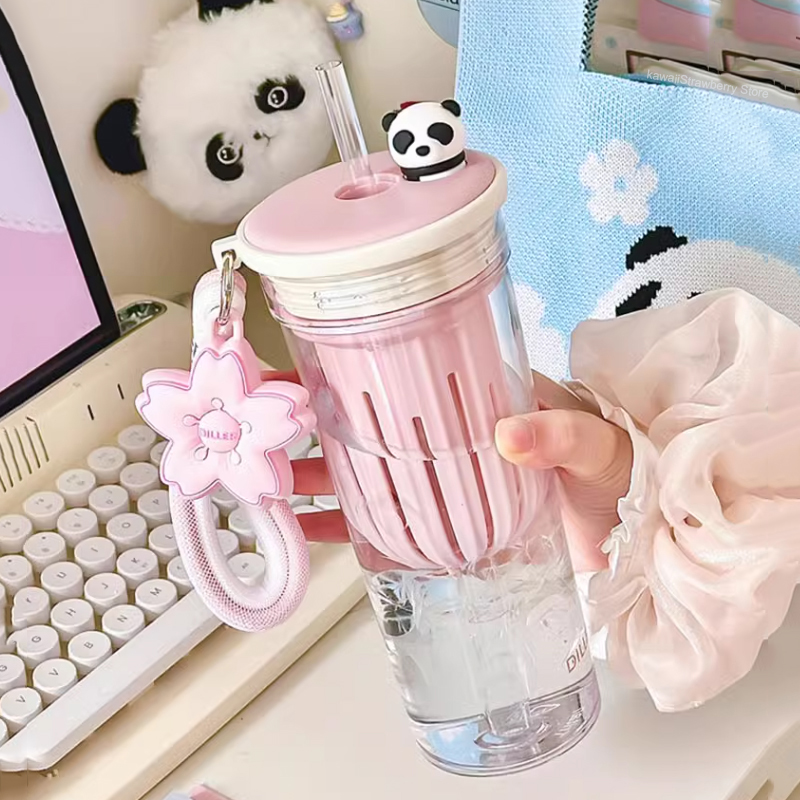 650ml Butelka na wodę Kawaii z – Water Purification Straw recenzja i cena