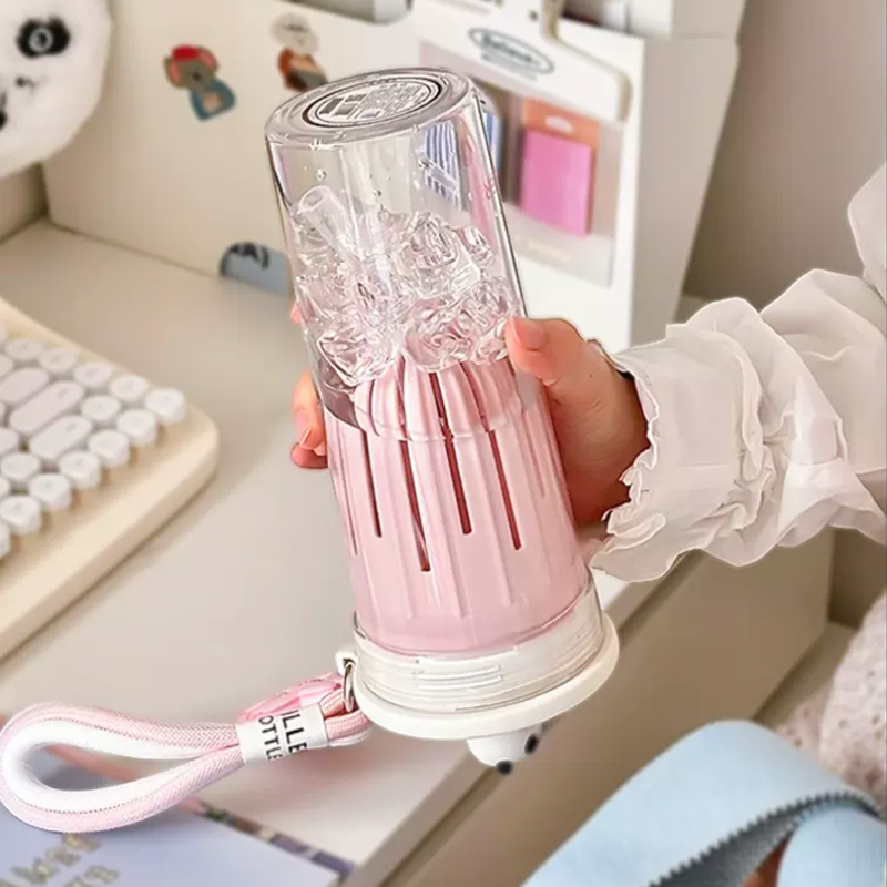 650ml Butelka na wodę Kawaii z – Water Purification Straw recenzja i cena